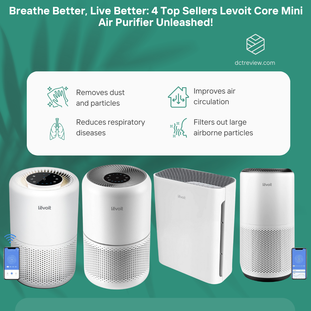 Breathe Better, Live Better: 4 Top Sellers Levoit Core Mini Air Purifier Unleashed!